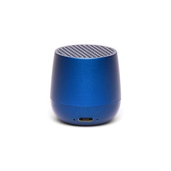 Boxa bluetooth lexon, mino+, portabila, microfon incorporat, functie telecomanda pentru selfie-uri, incarcare wireless/usb-c, albastru