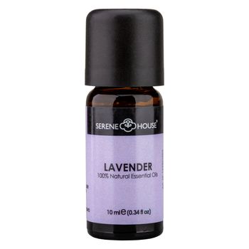 Ulei esential de lavanda serene house, calmant, relaxant, purificator, linistitor, 100% natural, 10 ml
