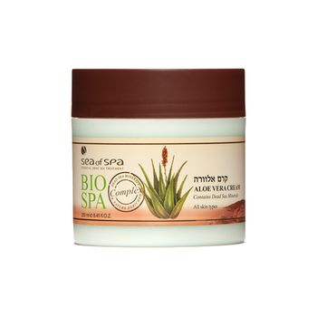 Crema cu Aloe Vera, contine minerale din Marea Moarta pentru toate tipurile de piele, BIO SPA, 250ml Bio Spa