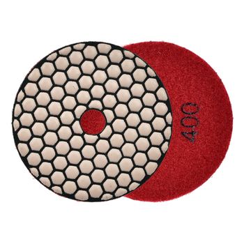 Disc pentru slefuirea uscata a gresiei, 100 mm, granulatie 400, Geko G78933