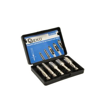 Set de extractoare pentru suruburi rupte, 5 bucati Geko G38592