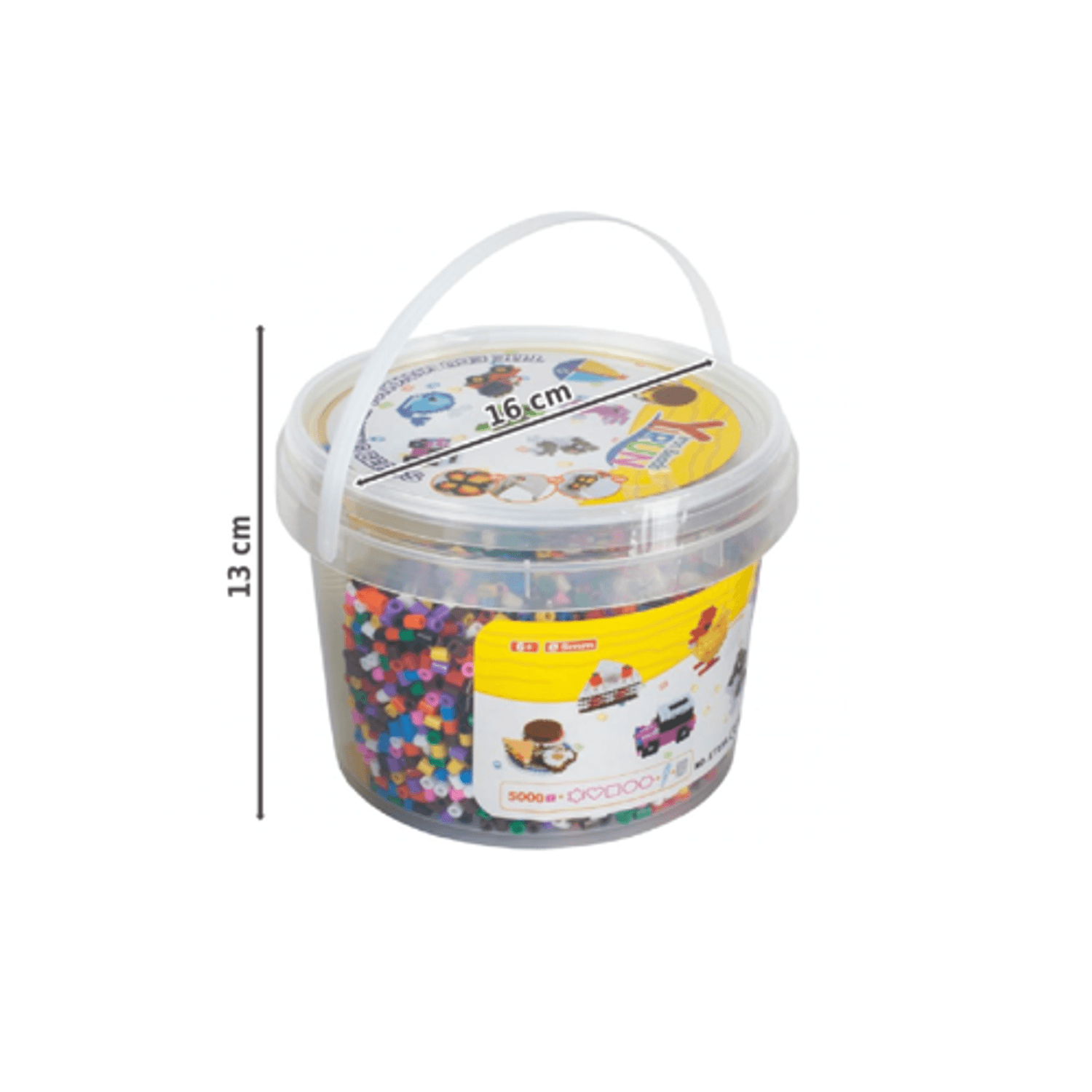 Set creativ cu 5000 margele MalPlay 108470 fotografia produsului