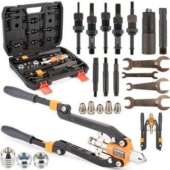 Set cleste pentru nituit cu accesorii 3 in 1 pm-nir-22t powermat pm1087
