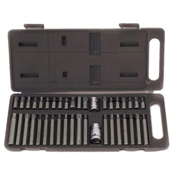 Set capete de insurubare si chei tubulare, mixte, 40 bucati, gadget, 390702