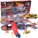 Super parcare cu 2 nivele + elicopter, Malplay 102524 fotografia produsului