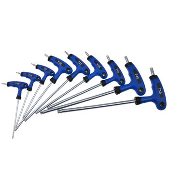 Set 9 șurubelnițe torx, tip t, geko g30587