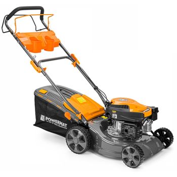 Maina de tuns iarba pe benzin autopropulsata 5cp, powermat pm-kss-5s
