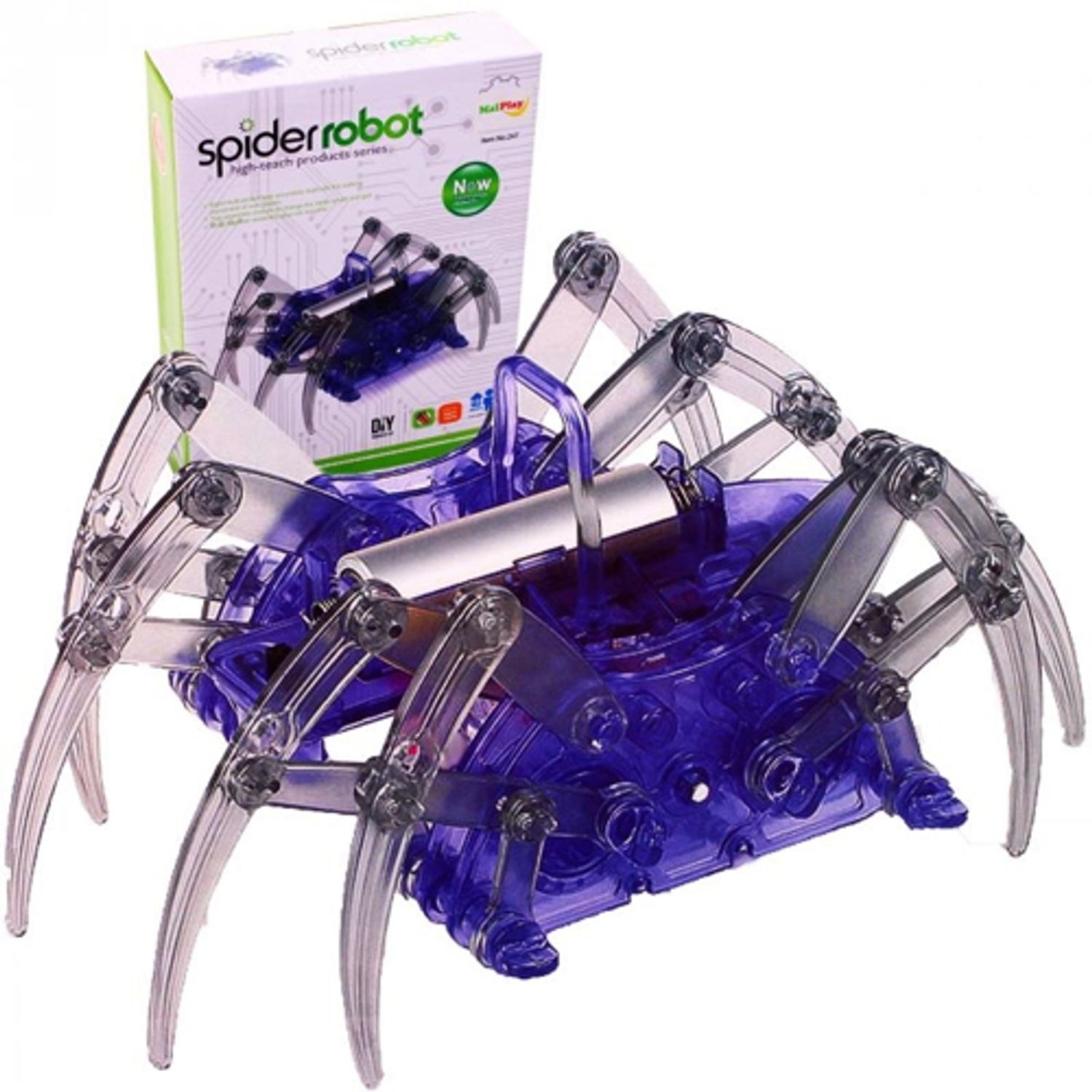 Robot paianjen pentru asamblare cu motor, Malplay 102203 fotografia produsului
