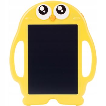 Tabla galbena pentru desenat cu LCD Pinguin, Malplay 107411