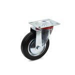 Roata pivotanta 160 mm Geko G71516 fotografia produsului