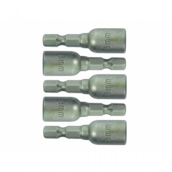 Set biti tubulara cu cap magnetic, 10 x 65 mm, gadget, 330588
