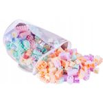 Cuburi pastelate de constructie din plastic 320 piese, Malplay 108029 fotografia produsului