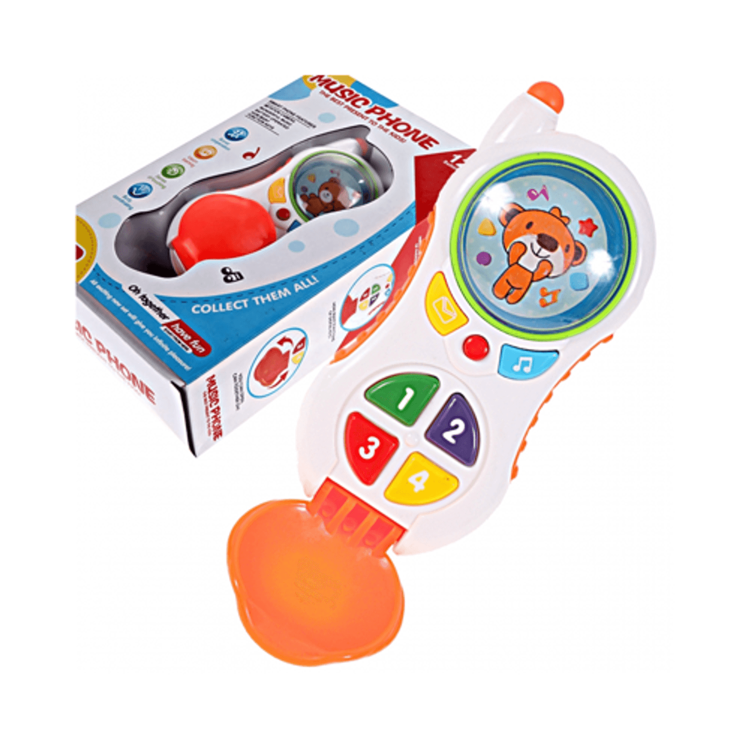 Telefon muzical cu clapeta, Malplay 102625 fotografia produsului