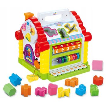 Casuta interactiva cu pian, malplay 101692