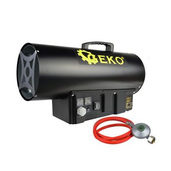 Incalzitor industrial pe gaz cu termostat, 40kw + furtun si reductor, geko g80412