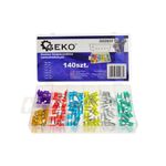 Set de sigurante auto, 140 piese, Geko G02825 fotografia produsului