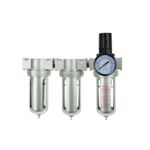 Filtru de aer triplu cu deshidratator + reductor, Geko G03160 fotografia produsului