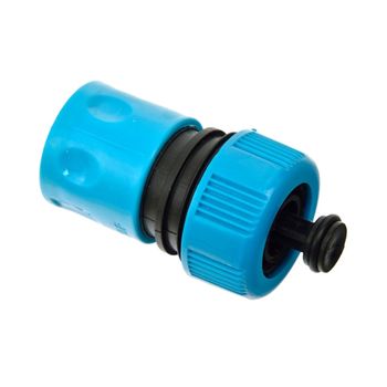 Set 4 conectori pentru furtun de gradina, geko blue line g73048
