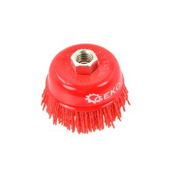 Perie din sarma de nylon de 75mm, geko g00640