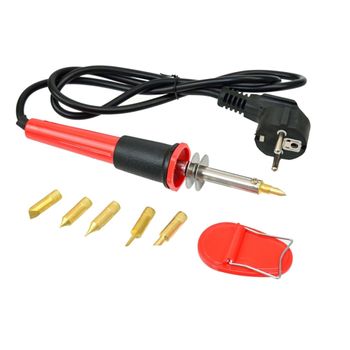 Set aparat pirogravat 6 piese 30w 275°c, geko g20051
