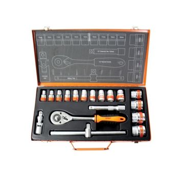 Set tubulare 18pcs 1/2 8-32mm cr-v gd