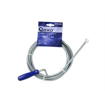 Sarpe pentru curatat tevi 6mm x3m, geko g73152