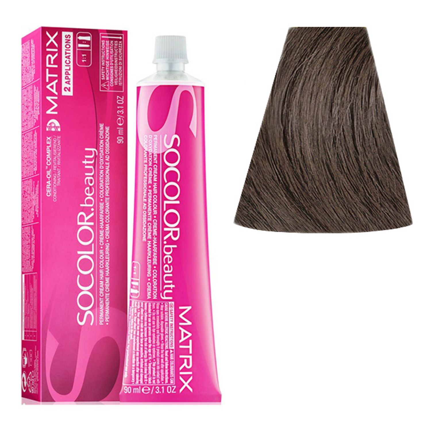 Vopsea par Matrix Socolor Beauty 6AA ,90ml fotografia produsului