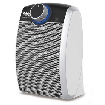 Aeroterma ceramica fakir hl 140, 1800 w, 2 trepte de putere, protectie la supraincalzire, alb / argintiu