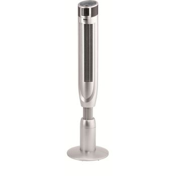 Ventilator turn fakir prestige tvl 30, 8 trepte viteza, 3 moduri de functionare, timer, telecomanda, argintiu