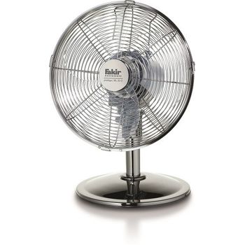 Ventilator de birou fakir prestige vl 30 g, 45 w, 3 trepte de viteza, functie oscilare, argintiu lucios