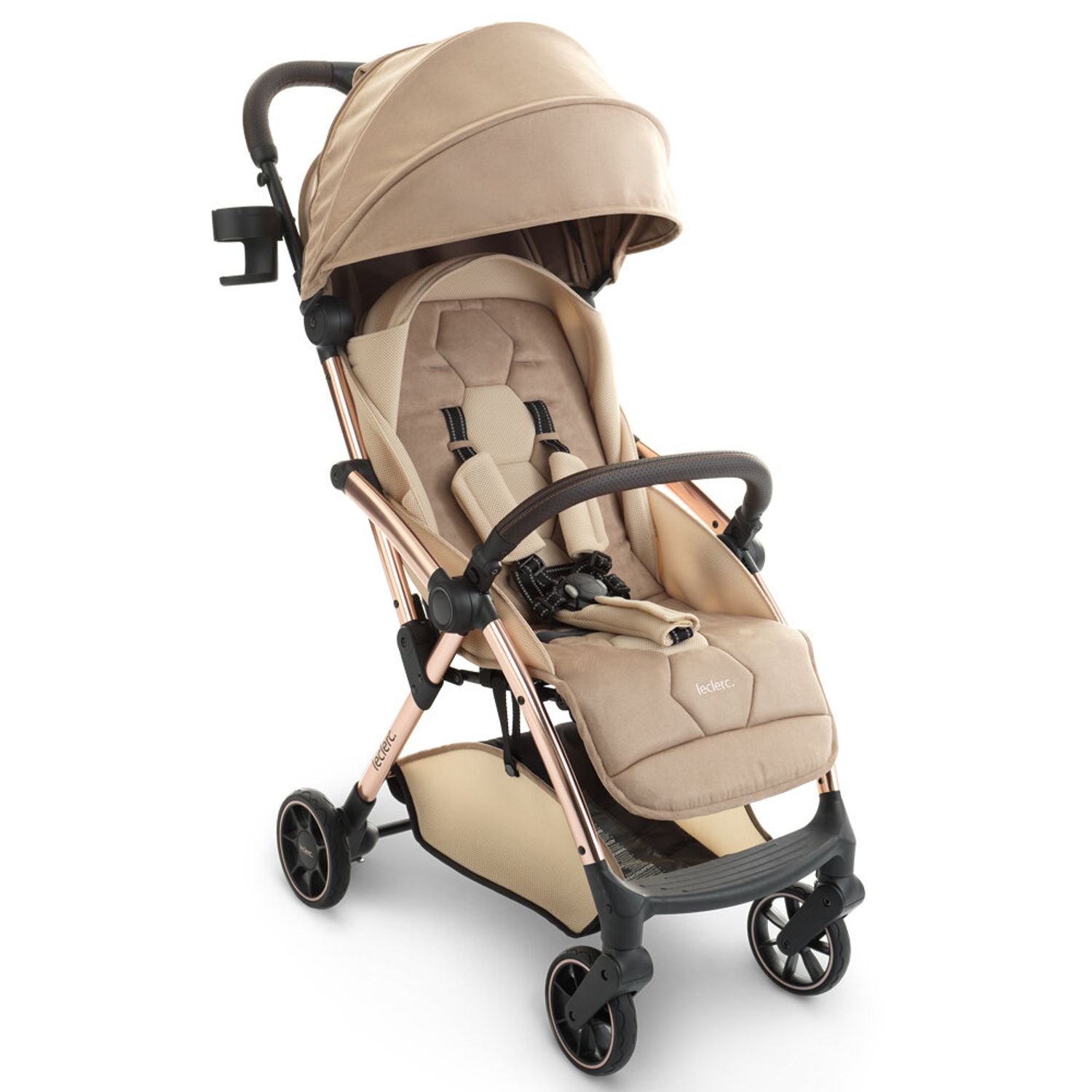 Carucior Leclerc Hexagon Champagne fotografia produsului View 2 L