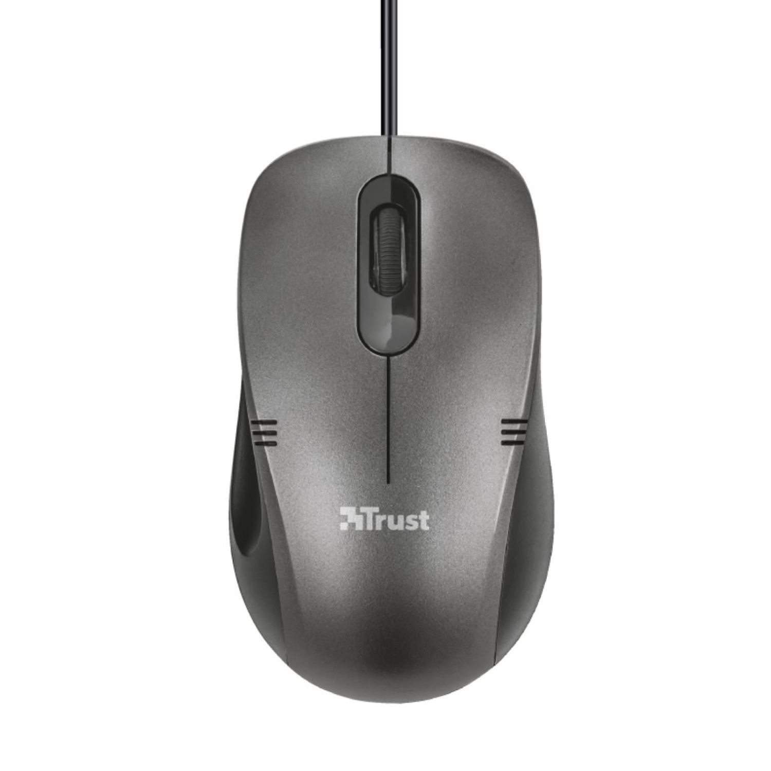 Mouse cu fir Trust Ivero Compact, USB, 1000 DPI, Optic, Negru fotografia produsului