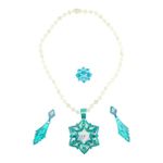 Frozen Elsa Set Diadema Si Bijuterii fotografia produsului
