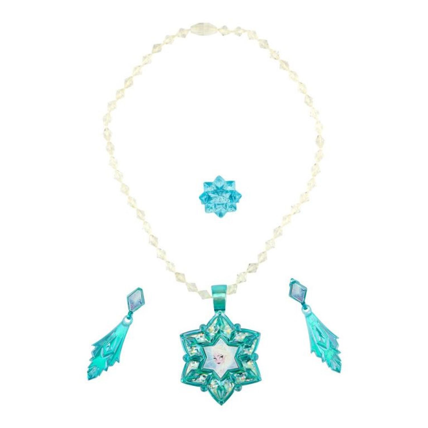 Frozen Elsa Set Diadema Si Bijuterii fotografia produsului