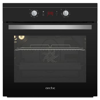 Cuptor incorporabil arctic aroie24300rbc, 66 l, electric, sticla neagra