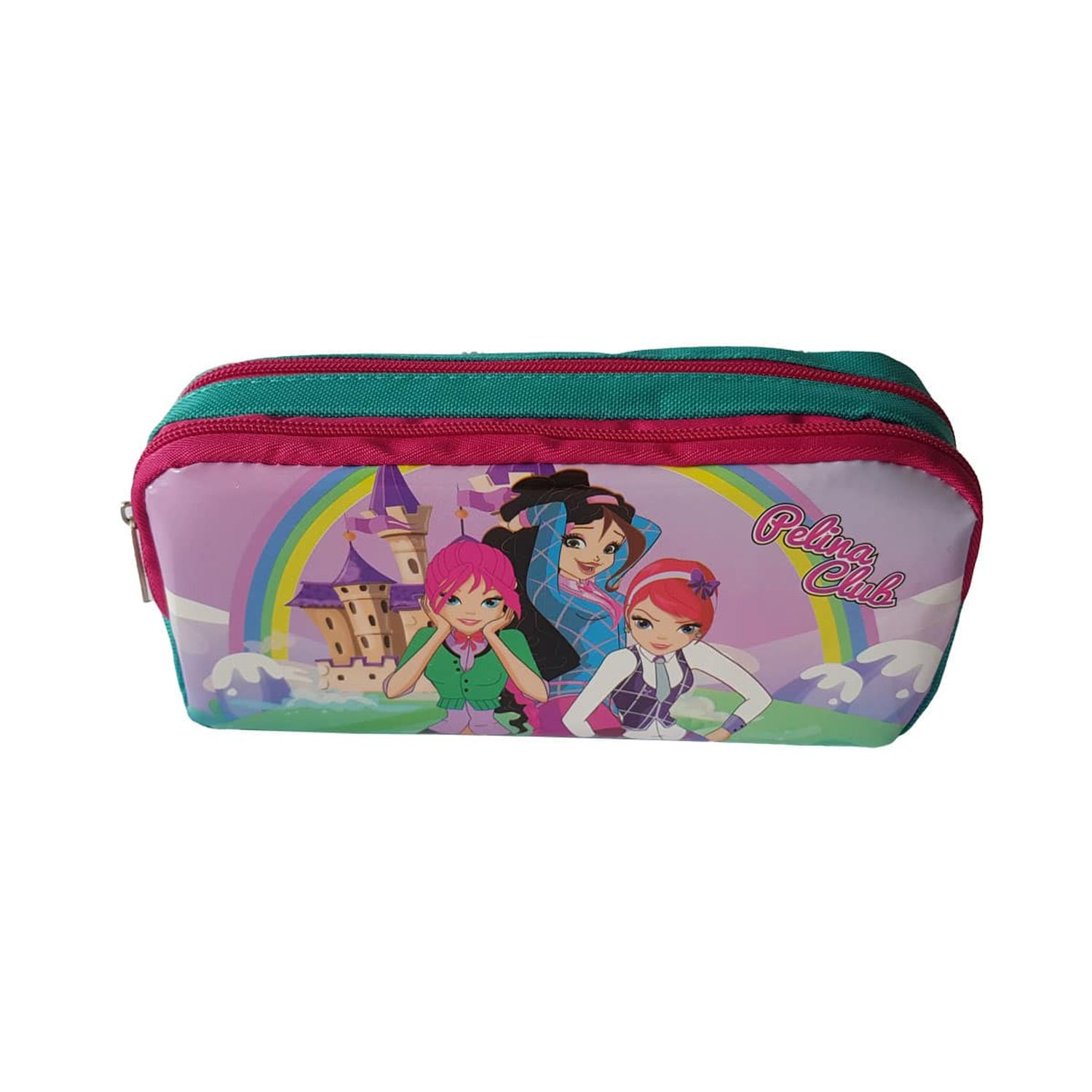 Penar cu desen PELINA CLUB, 2 fermoare 10 x 21 x 7 cm fotografia produsului