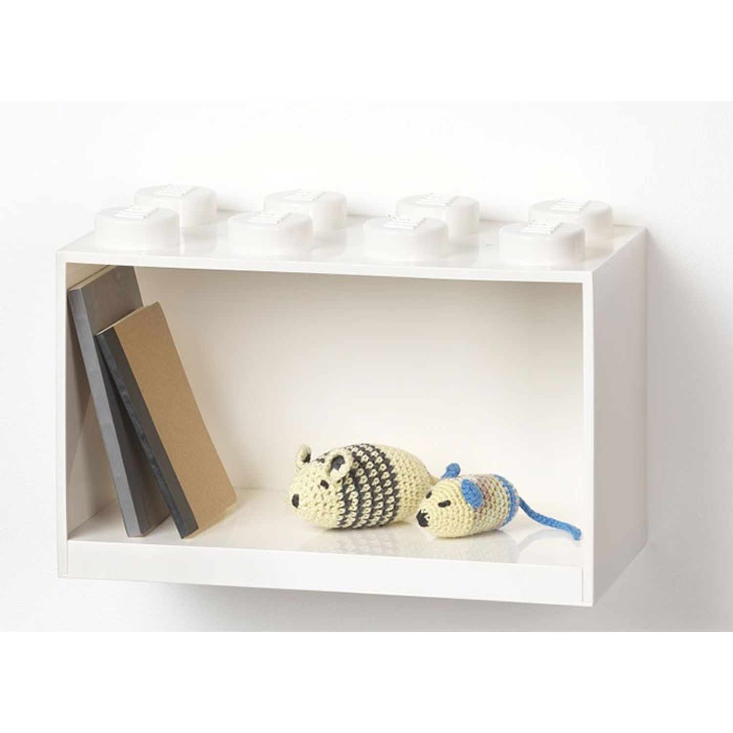 Raft Caramida LEGO 2x4 - Alb fotografia produsului View 2 L