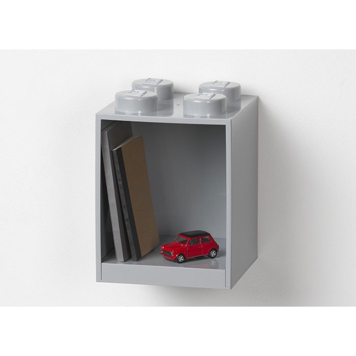 Raft Caramida LEGO 2x2 - Gri fotografia produsului View 2 L