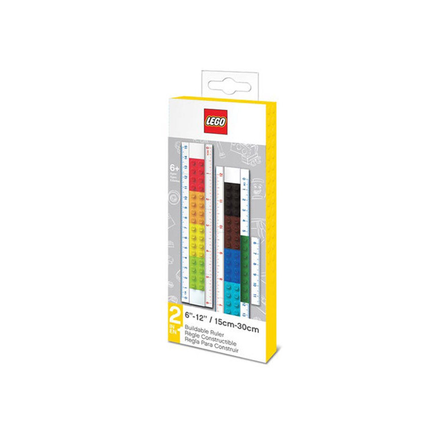 Rigla LEGO construibila cu minifigurina (52558) fotografia produsului