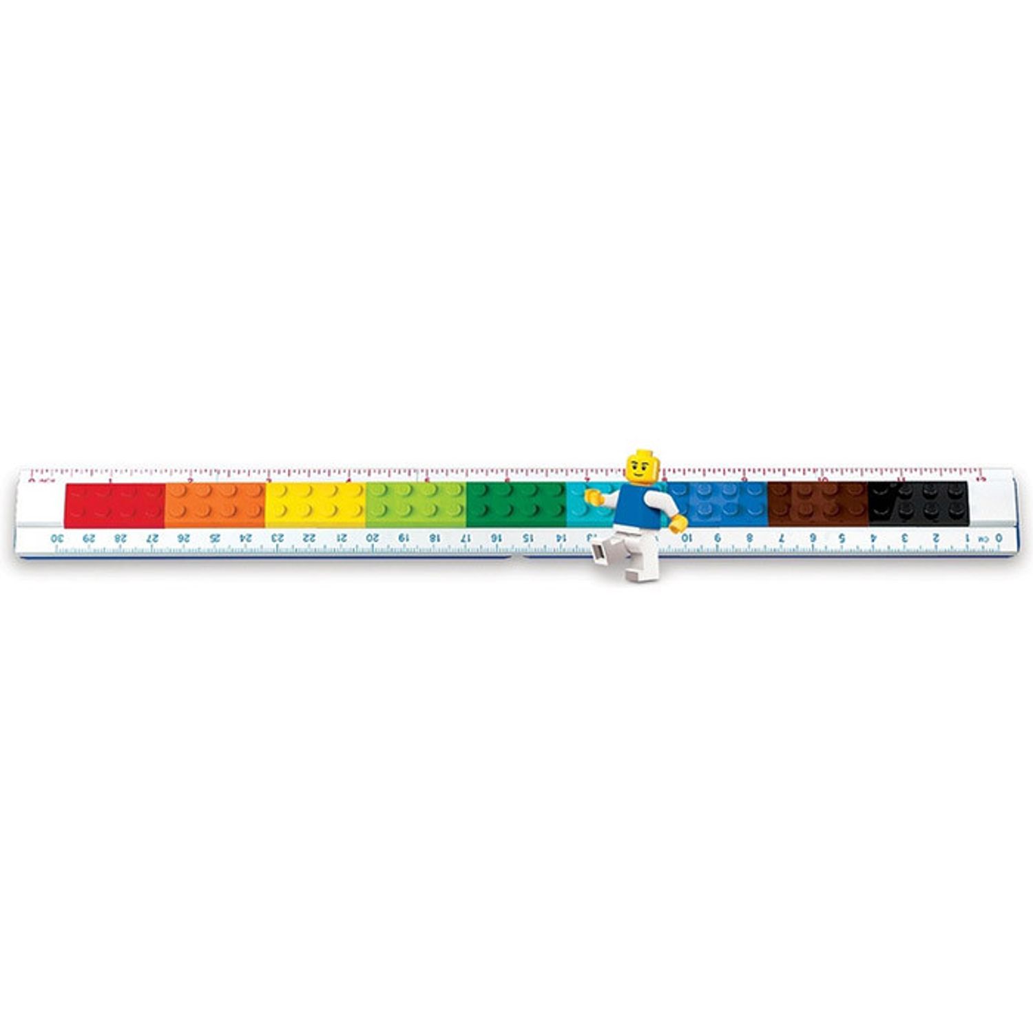 Rigla LEGO construibila cu minifigurina (52558) fotografia produsului View 2 L