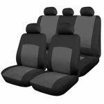 Huse Scaune Auto RoGroup Oxford Gri 9 Bucati fotografia produsului