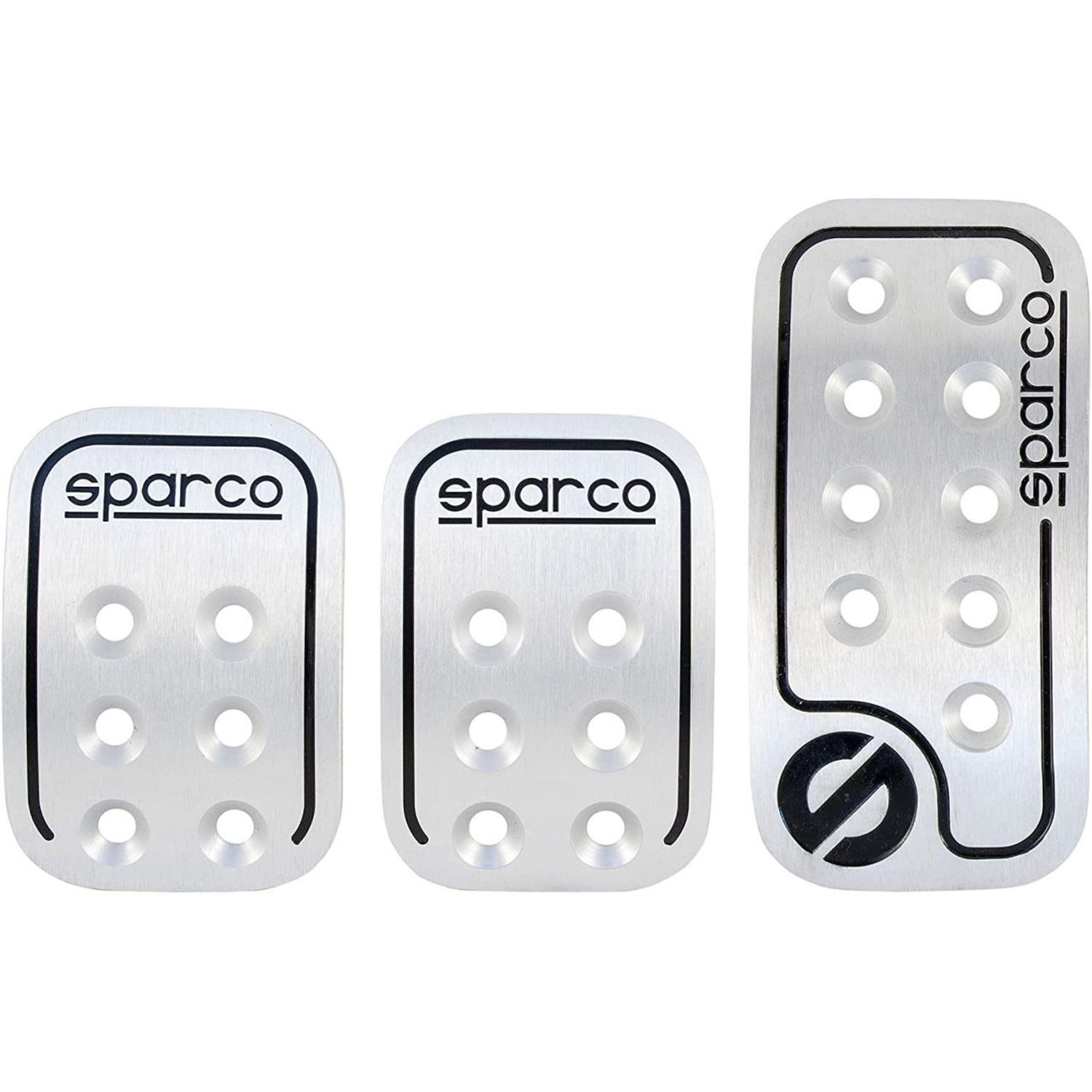 Set Ornamente pedale Sparco Racing, 3 bucati fotografia produsului