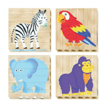 Joc Puzzle lemn Jungla fotografia produsului