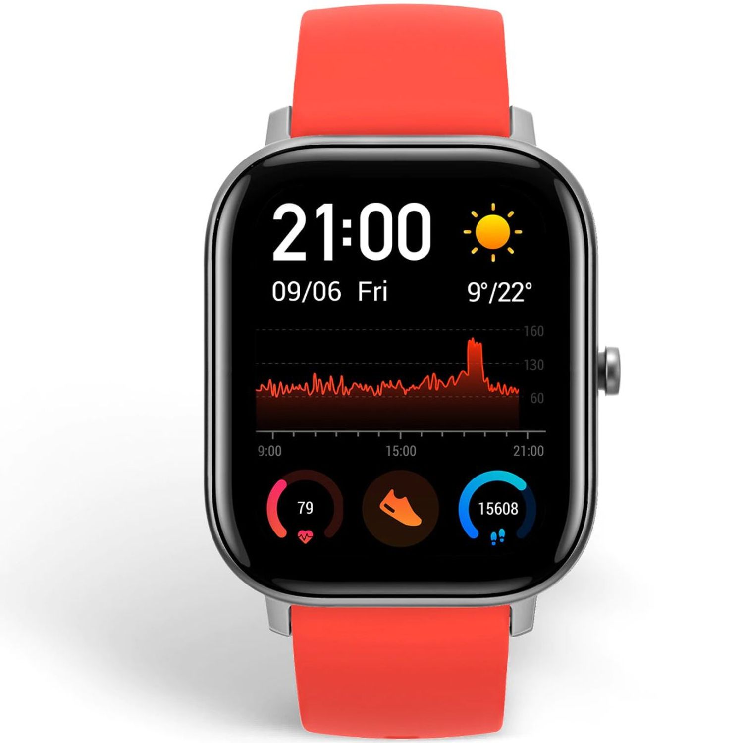 Smartwach Amazfit GTS Vermillion Orange fotografia produsului