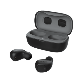 Casti cu microfon Trust Nika Compact, Wireless, Bluetooth 5.0, Negru elefant.ro imagine noua 2022