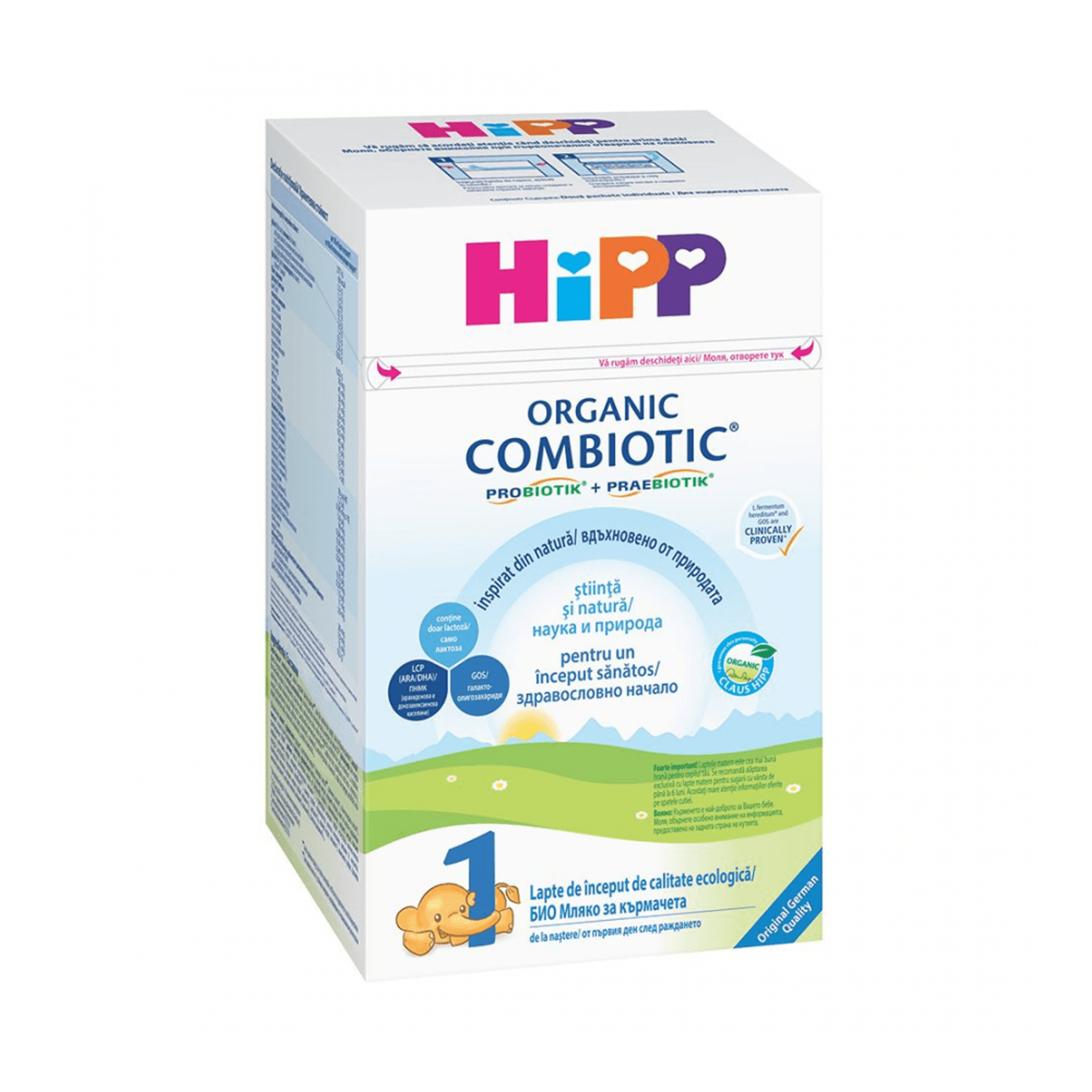 Lapte HiPP 1 Combiotic Lapte de inceput 800g fotografia produsului