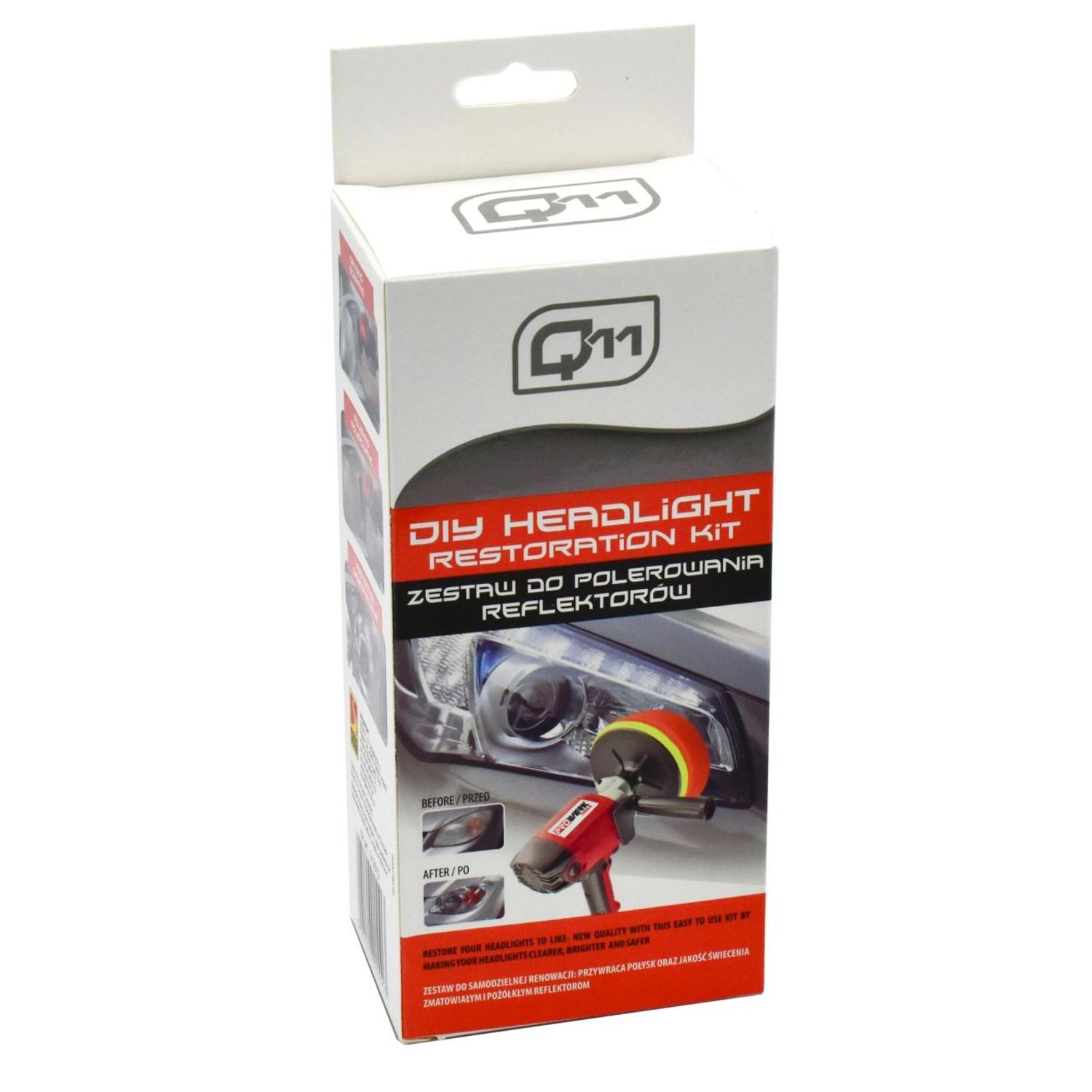 Kit complet pentru restaurare faruri, Q11 fotografia produsului