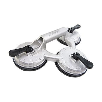 Ventuza tripla pentru geam benman 70305 cu corp de aluminiu