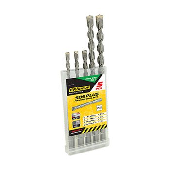 Set 5 burghie ff group 43407, cu prindere sds-plus