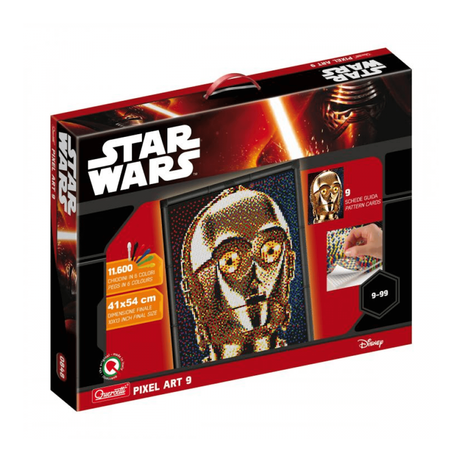Pixel Art Star Wars C-3PO fotografia produsului